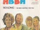 ABBA 7  SINGLE JUGOSLAWIEN 45 VINYL SCHALLPLATTE  POP MUSIK SO LONG