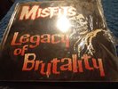 Misfits Legacy Of Brutality RARE S-Press(S9) LP Vinyl Danzig, Hell Bent, Static