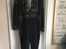 Elvis Jumpsuit King Of Spades With Cape And Belt