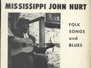 Mississippi John Hurt Folk Songs And Blues USA vinyl LP album record PLP13157