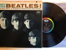 Meet The Beatles - 1964 Mono 1 BMI Credit Labels T-2047 (VG+) Ultrasonic Clean