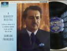 SAMSON FRANCOIS / DEBUSSY recital  / COLUMBIA 33CX 1825