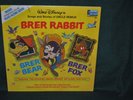 Childrens Vinyl Record: Walt Disney Uncle Remus Brer Rabbit Book and Record