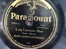 Paramount 12354 Blind Lemon Jefferson LONG LONESOME BLUES 78 rpm 1926 Blues V+