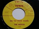 1965 Minnesota 45 THE NOVAS On The Road Again/ Novas Coaster RARE VG+ to VG++