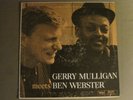 GERRY MULLIGAN MEETS BEN WEBSTER LP ORIG '59 VERVE MG V-8343 MONO RARE JAZZ GEM