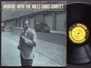 MILES DAVIS Workin' LP PRESTIGE 7166 US 1959 DG MONO John Coltrane Red Garland