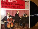 BEETHOVEN Sonatas for Piano & Cello ROSTROPOVICH/RICHTER 2xLP Vinyl NM Philips