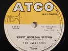 doo wop 78 RPM THE COASTERS Sweet Georgia Brown ATCO VG+ HEAR What Is The Secret