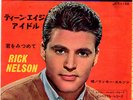 ROCKABILLY - RICK NELSON - TEENAGE IDOL - VERY RARE  JAPAN 45'PS RICKY NELSON