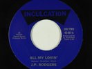Modern Soul 45 - J.P. Rodgers - All My Lovin' - Inculcation - VG+ mp3