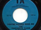 HEAR- Rare Garage 45- The 13th Floor Elevators- You're Gonna Miss Me - IA # 107