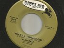 DOOWOP TEEN -  ALAN DALE-  THAT'S A TEENAGE GIRL -HEAR -1961 SINCLAIR