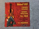 DEVY ERLIH ' EDOUARD LALO SIMPHONIE ESPANOLE, RAPSODIE' HIS DEBUT ALBUM. 1ST