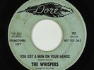 Northern Soul 45 - Whispers - You Got A Man On Your Hands - Dore - mp3