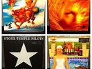 Stone Temple Pilots: Tiny Music, No 4, Shangri La Dee Da, Purple Vinyl LP Bundle