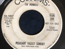 *THE MONKEES* Pleasant Valley Sunday / Words  Colgems White Label Promo 45