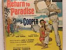 2 EP 45rpm GARY COOPER narrates film RETURN TO PARADISE 1953 DIMITRI TIOMKIN