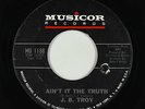 Northern/Deep Soul 45 - J.B. Troy - Ain't It The Truth - Musicor - VG+ mp3