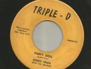 ROCKABILLY - BUDDY KNOX / JIM BOWEN -  PARTY DOLL  -HEAR BOTH- 1957 TRIPLE -D