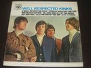 The Kinks rare '66 German 1st press LP Well Respected Kinks on PYE (UK export)