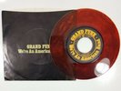 45 Record Grand Funk - We're an American Band - RED colored vinyl - RARE