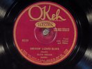78 RPM -- Blue Belle (acc. Lonnie Johnson, gt & vn), Okeh 8538, E / EE- Blues