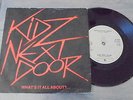 Kidz Next Door - What's It All About 1979 UK 45 WARNER BROS PUNK/KBD