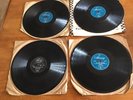 THE PLATTERS X FOUR 78’S- SMOKE GETS IN YOUR EYES/THE GREAT PRETENDER ETC EX.