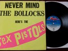 NEVER MIND THE BOLLOCKS SEX PISTOLS LP VIRGIN (1977) EX NO SUBMISSION ON COVER
