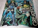 ABBA GREATEST HITS SWEDEN ORIG POLAR LP PSYCHADELIC SLEEVE 1975