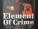 Element Of Crime - Weißes Papier (1993) - 59x84cm - AFFICHE / POSTER VINTAGE Env
