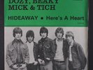DAVE DEE, DOZY, BEAKY, MICK & TICH: Hideaway Here's A Heart 45 (Sweden, folded