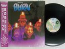 DEEP PURPLE BURN WARNER P-10104W Japan OBI SHRINK VINYL LP