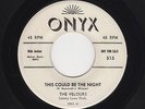 '57 R&B/DooWop VELOURS This Could Be the Night/Hands Across the Table DJ HEAR