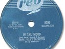Super Rare 1959 ERNIE FIELD'S Orchestra Rock'n Roll 78 RPM Record. In the Mood