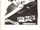 SEX PISTOLS Anarchy in the UK FRENCH 7