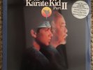 The Karate Kid Part II STILL SEALED ORIGINAL 1986 OST SOUNDTRACK LP HYPE STICKER
