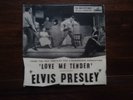 ELVIS PRESLEY=LOVE ME TENDER=UK EP=HMV 7EG 8199=EX/EX