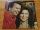 Conway Twitty Autographed Signed Record Lp Joni Lee