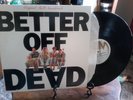 BETTER OFF DEAD OST Various Artists CBS LP