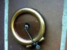 GRAMMOPHON SCHALLDOSE-Reproducer Tonkopf HIS MASTERS VOICE N° 4 gold  Soundbox