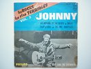 Johnny Hallyday 45Tours EP vinyle Les Rocks Les Plus Terribles Vol 2 papier