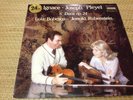 LOLA BOBESCO JERROLD RUBENSTEIN PLEYEL 6 VIOLIN DUOS PAVANE LP NM