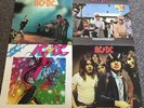 4 AC DC vinyl lp high voltage / highway hell / let be rock / dirty deeds MINT