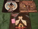 Hallows Eve 3LP Tales Of Terror Death & Insanity Monument Metal Blade Originals