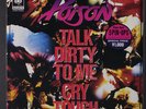 POISON: Talk Dirty To Me / Cry Tough 45 (Japan, PC, 5 inserts, unused sticker)