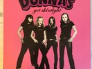 THE DONNAS GET SKINTIGHT LP 1999 LOOKOUT RECORDS INSERT RARE