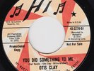 OTIS CLAY You Did Something To Me RARE northern soul 45 It Was Jealousy DEEP Hi