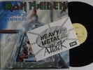 IRON MAIDEN ACES HIGH LP WITH PROMOTINAL FLYER MADE IN BRAZIL 1985 5 TRACKS RARE